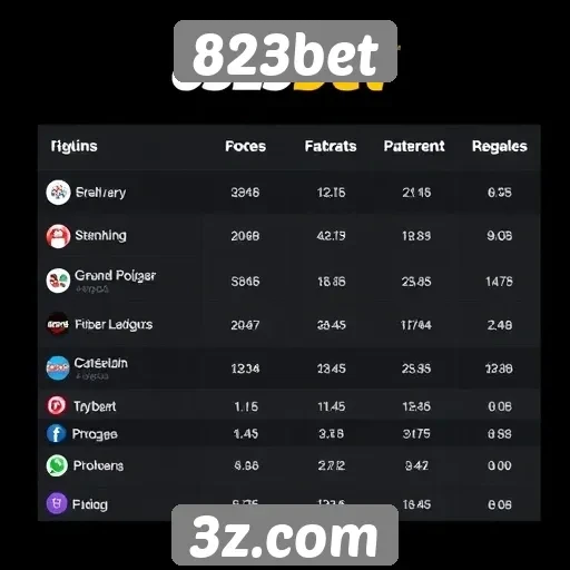 Comparativo entre 823bet e concorrentes do mercado