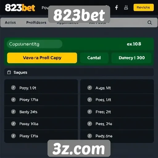 Métodos de pagamento e saques no 823bet